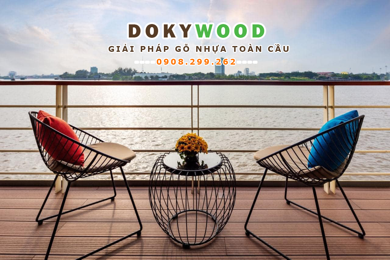 sàn gỗ nhựa ngoài trời dokywood