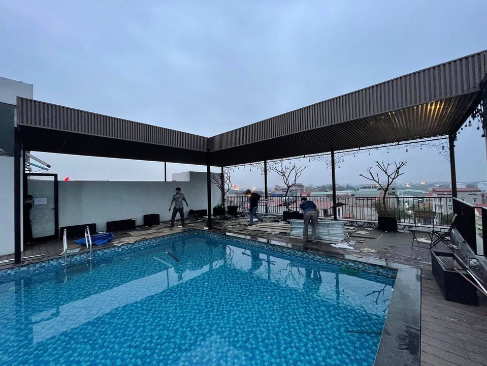 Tấm Ốp Lam Sóng Ngoài Trời 2023