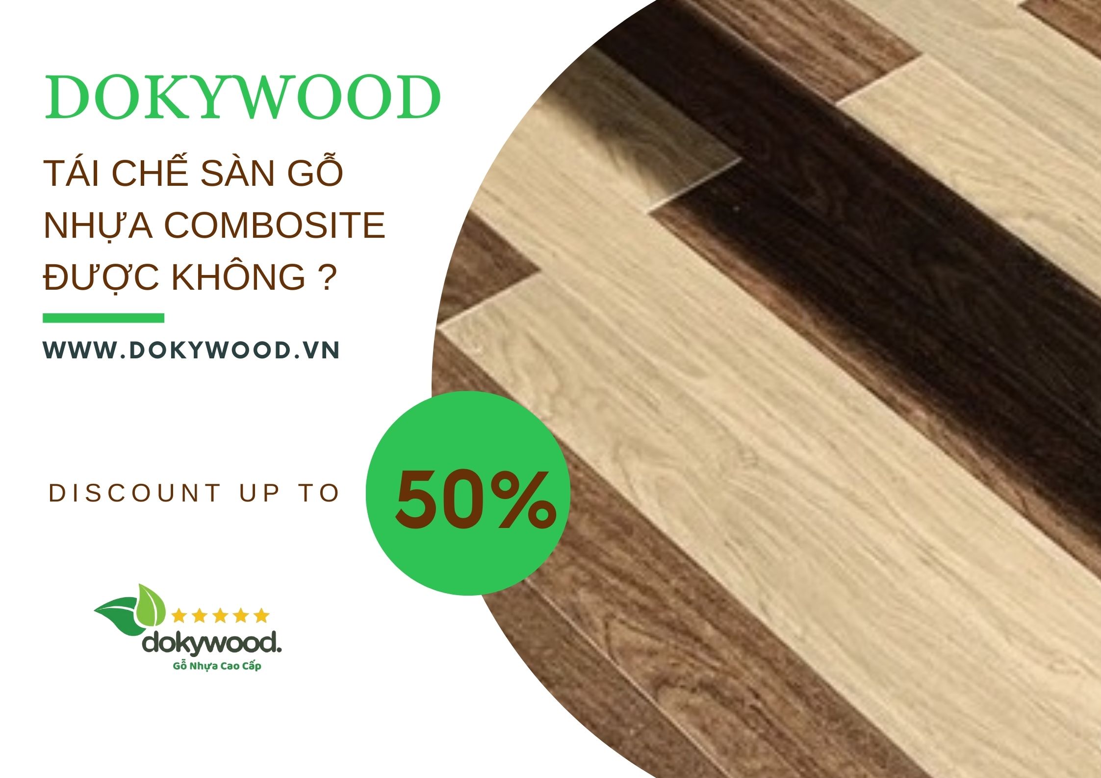 Tái chế sàn gỗ nhựa được không