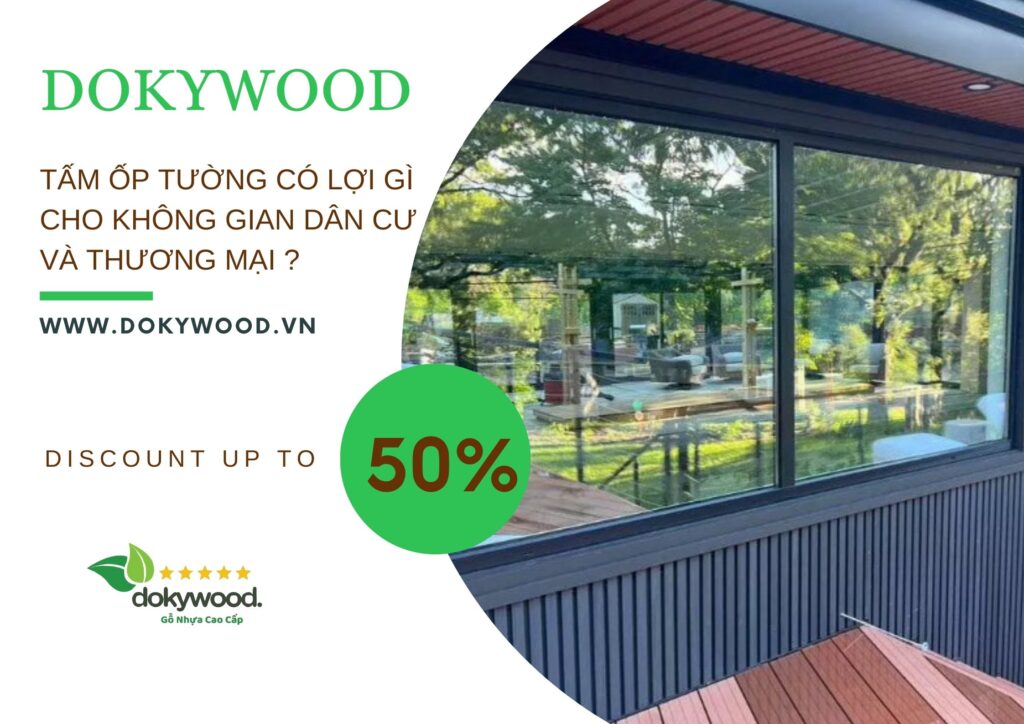 tấm ốp cho không gian thương mại