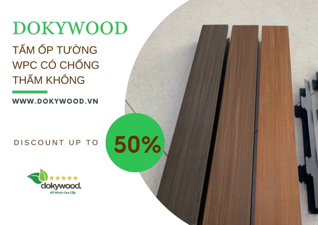 tấm ốp tường wpc có chống thấm không