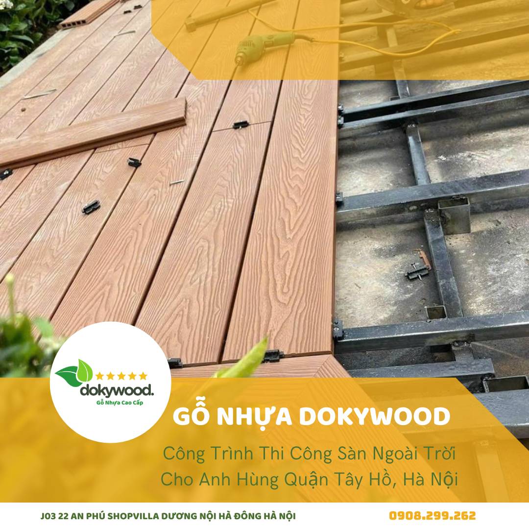 Công trình thi công sàn quận Tây Hồ, Hà Nội