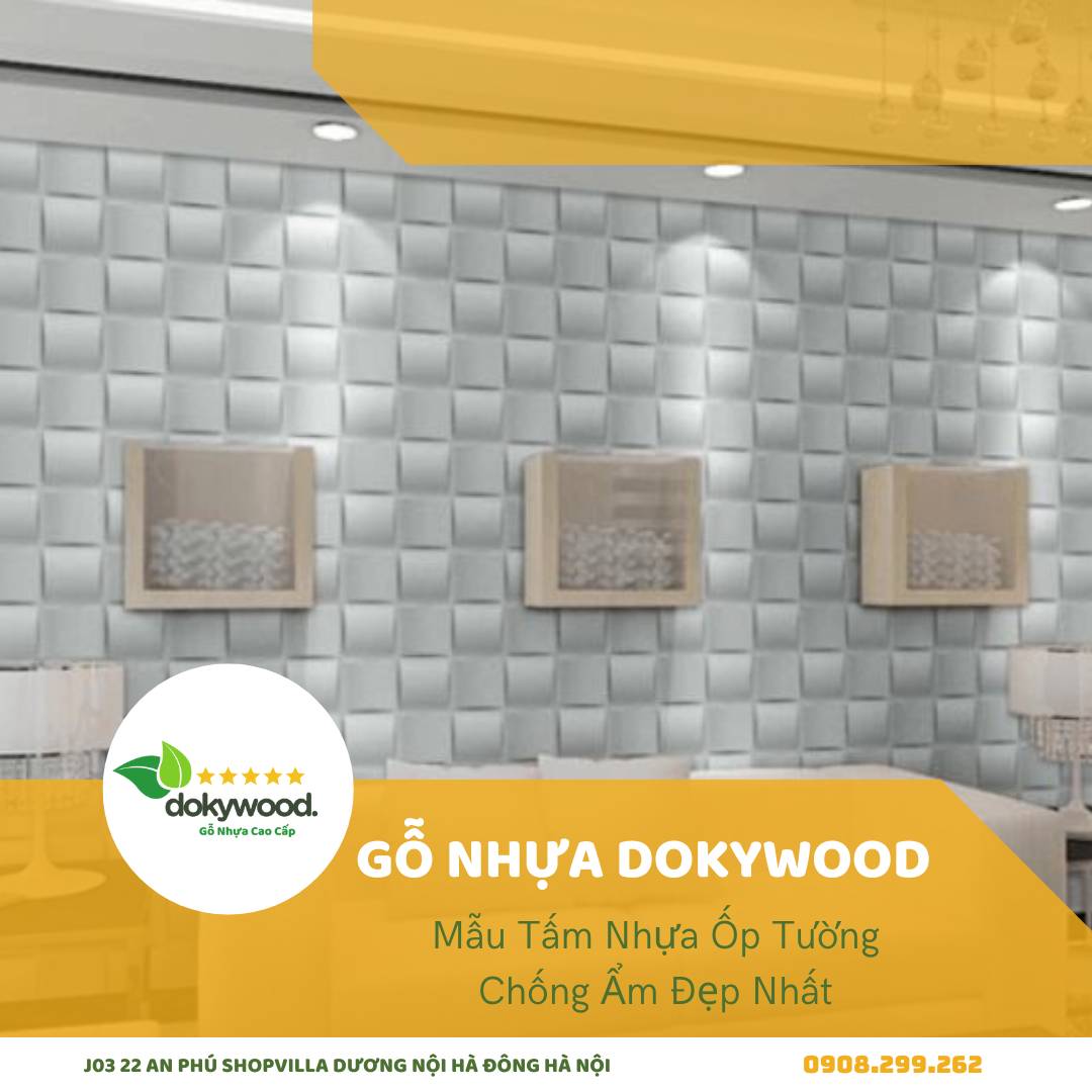 Tấm nhựa ốp tường chống ẩm mẫu 1