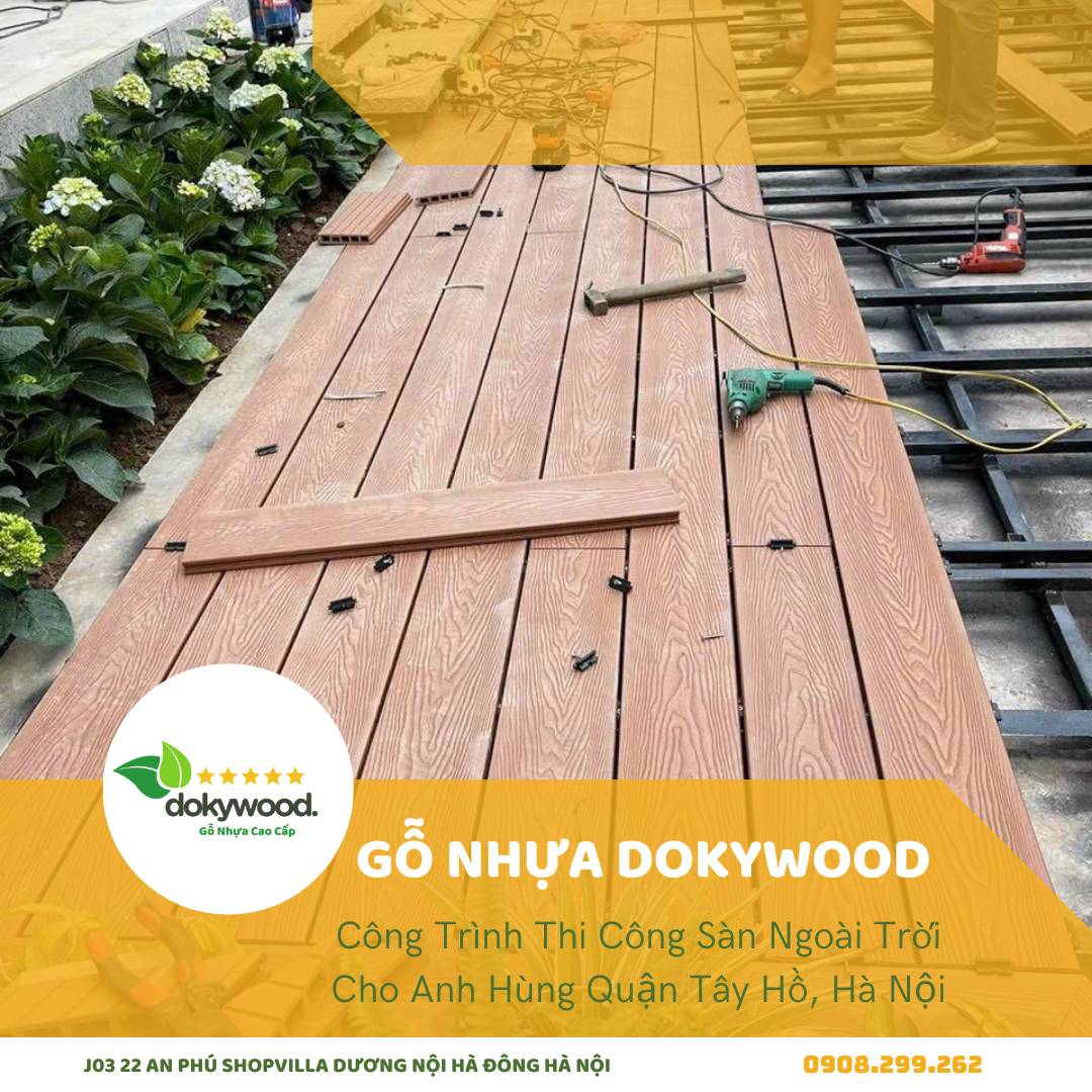 Công trình thi công sàn quận Tây Hồ, Hà Nội