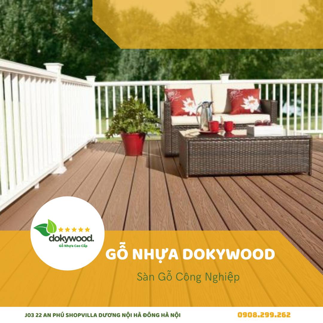 Sàn gỗ công nghiệp ngoài trời