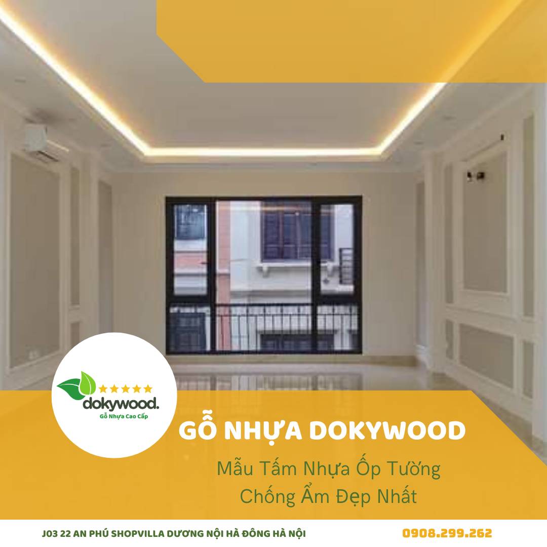 Tấm nhựa ốp tường chống ẩm mẫu 2