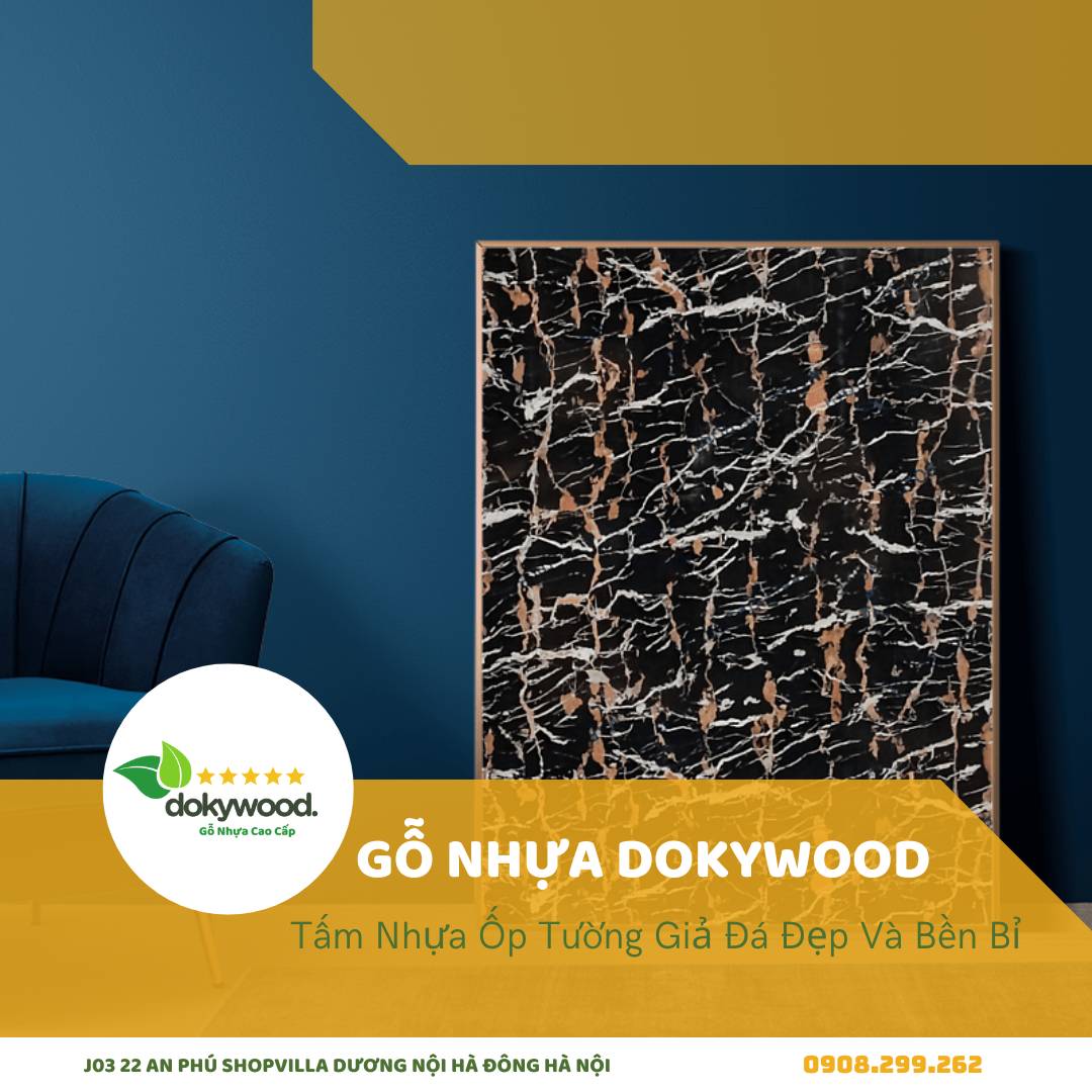 Tấm nhựa ốp tường giả đá mẫu 4