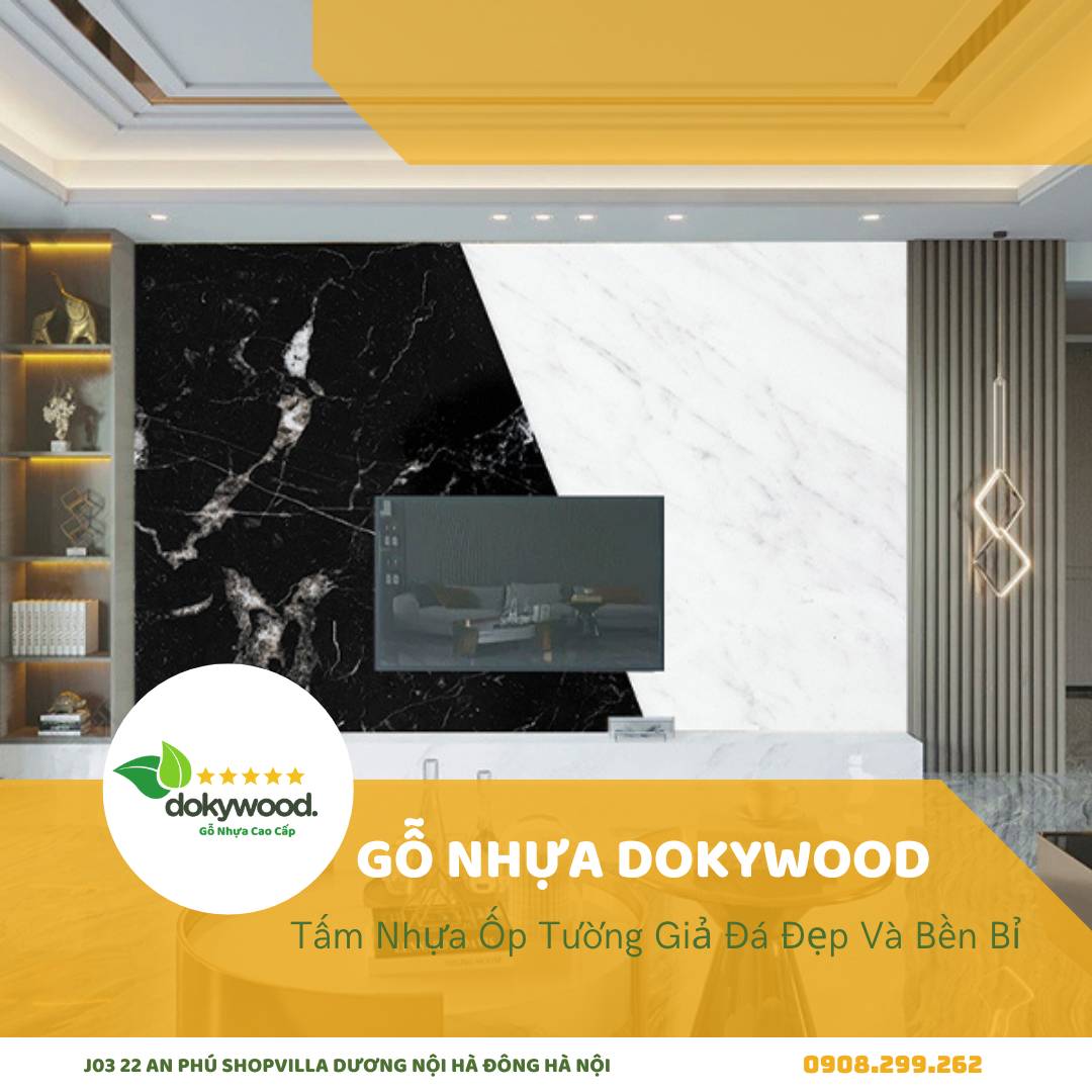 Tấm nhựa ốp tường giả đá mẫu 5