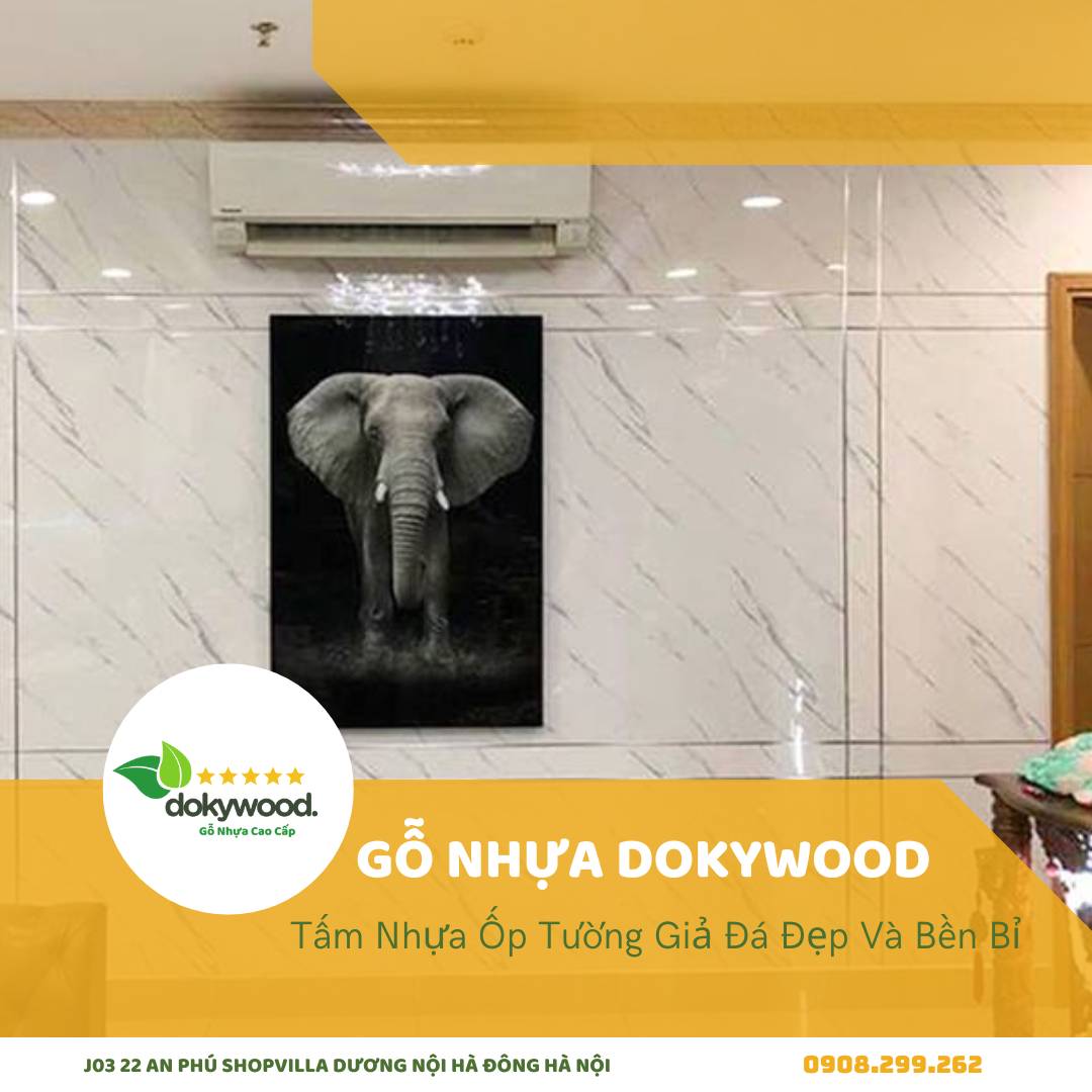 Tấm nhựa ốp tường giả đá mẫu 6