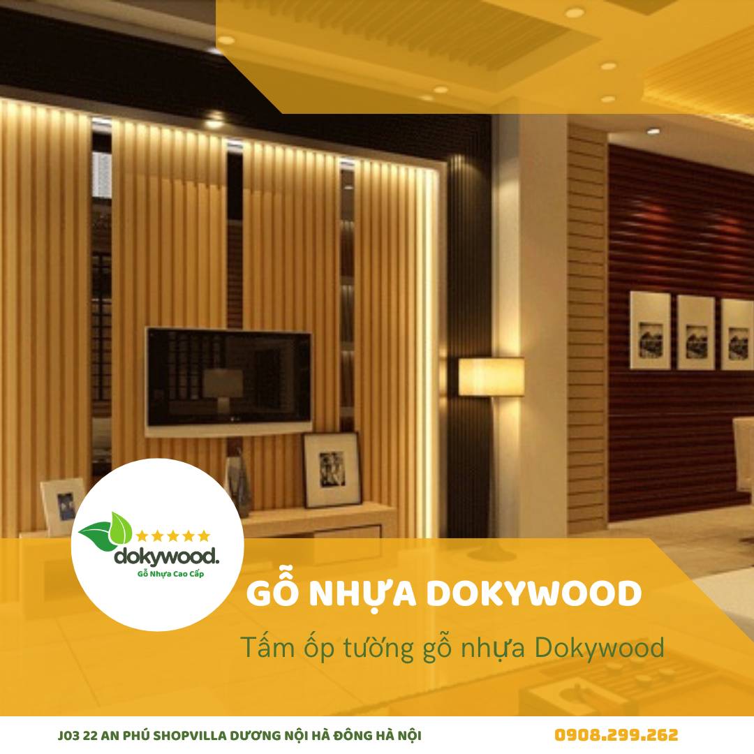 Thêm đèn cho tấm ốp gỗ nhựa đẹp hơn