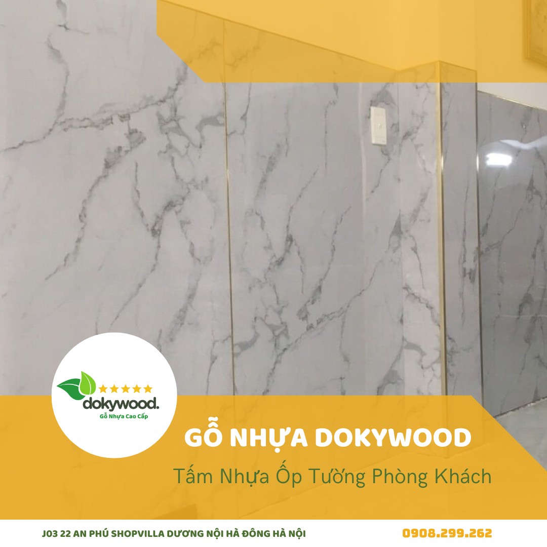 Tấm nhựa giả đá mang lại vẻ đẹp sang trọng, hiện đại