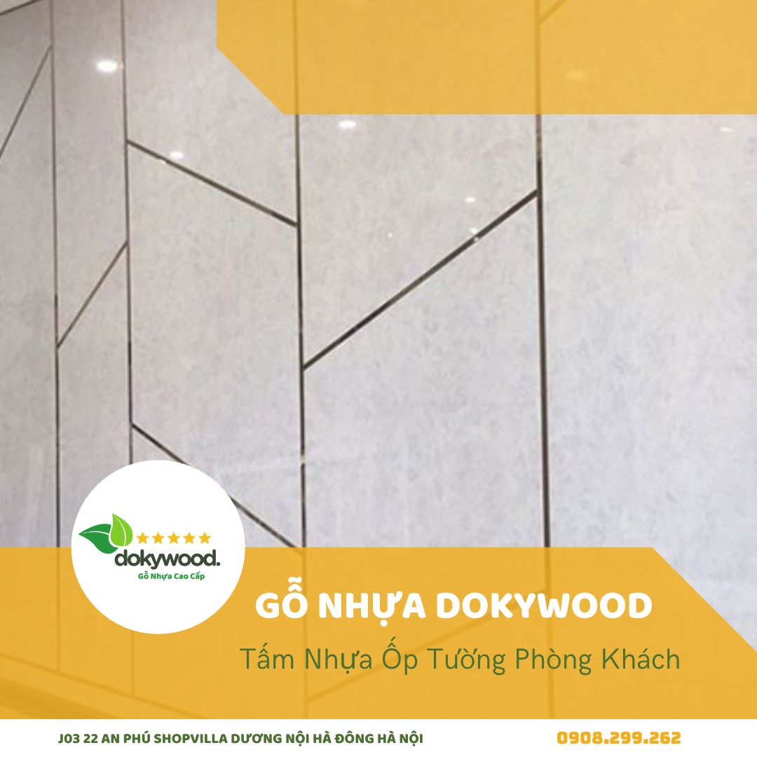 Tấm nhựa giả đá mang lại vẻ đẹp sang trọng, hiện đại