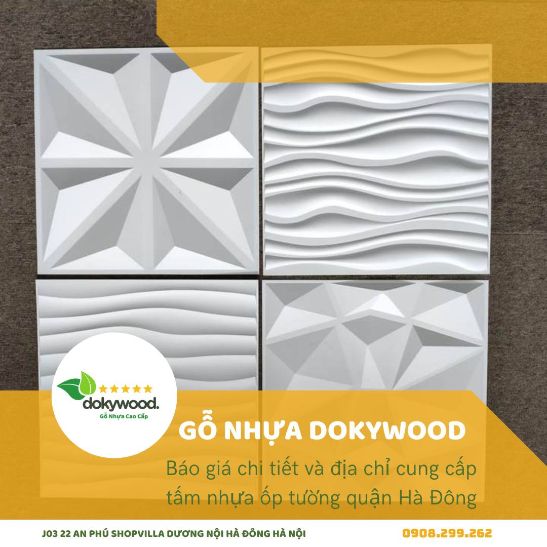 Tấm nhựa ốp tường 3D