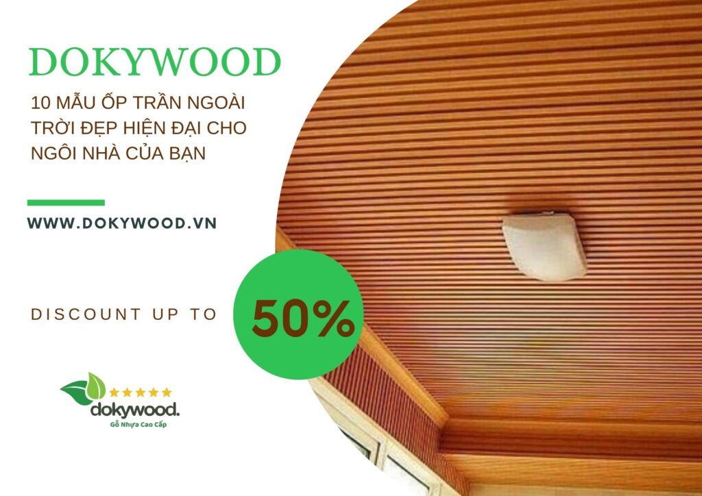 Mẫu ốp trần ngoài trời đẹp