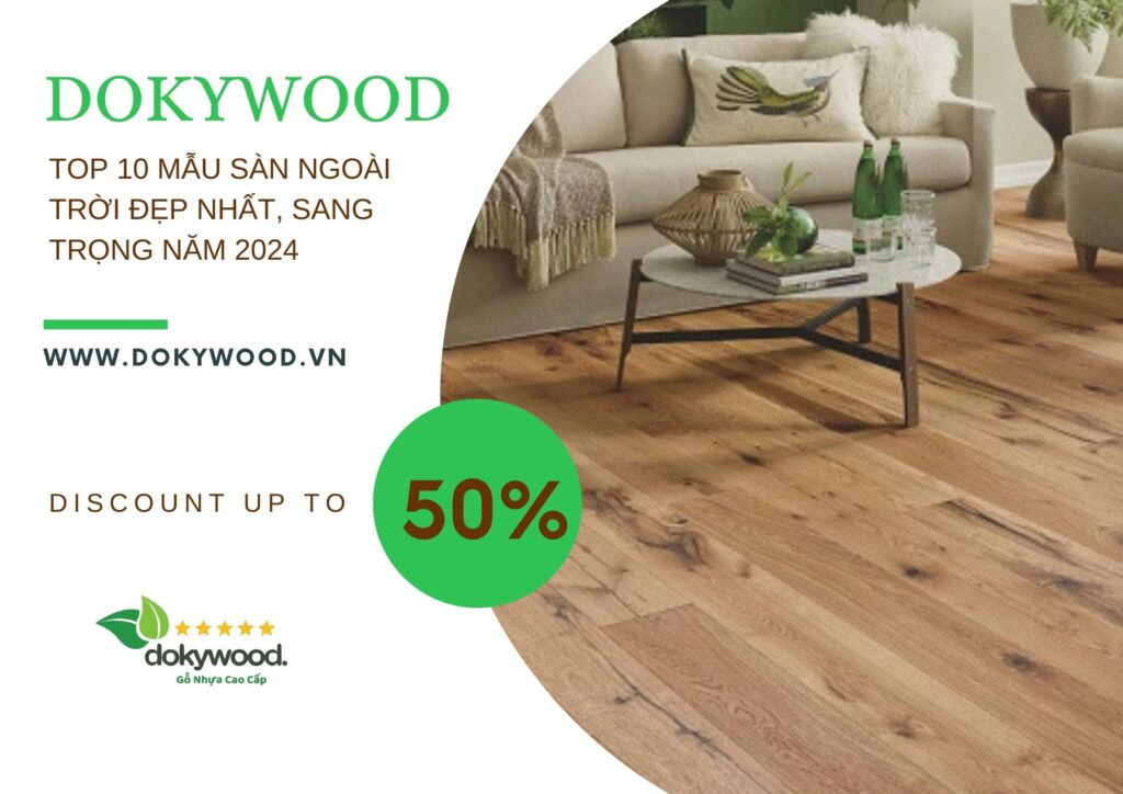 Các loại sàn gỗ ngoài trời tại Dokywood