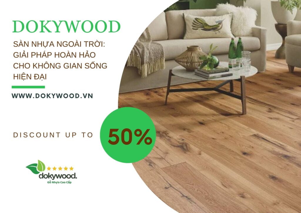 Sàn nhựa ngoài trời cho Dokywood
