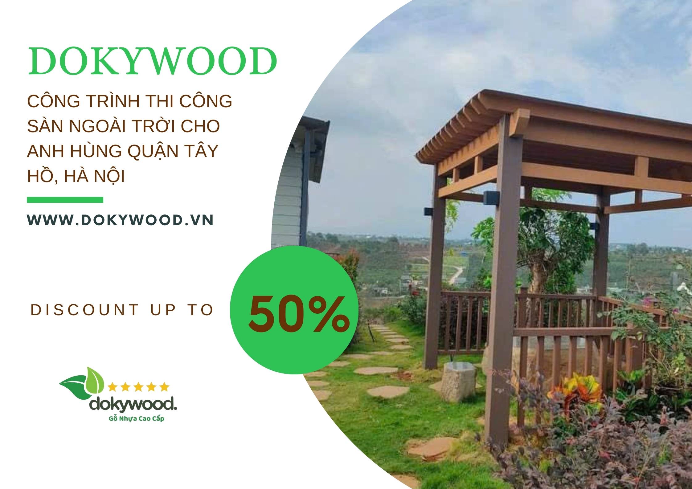 Công trình thi công sàn ngoài trời