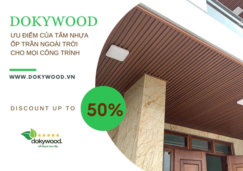 Tấm nhựa ốp trần ngoài trời