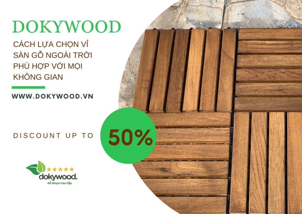 Vỉ sàn gỗ ngoài trời