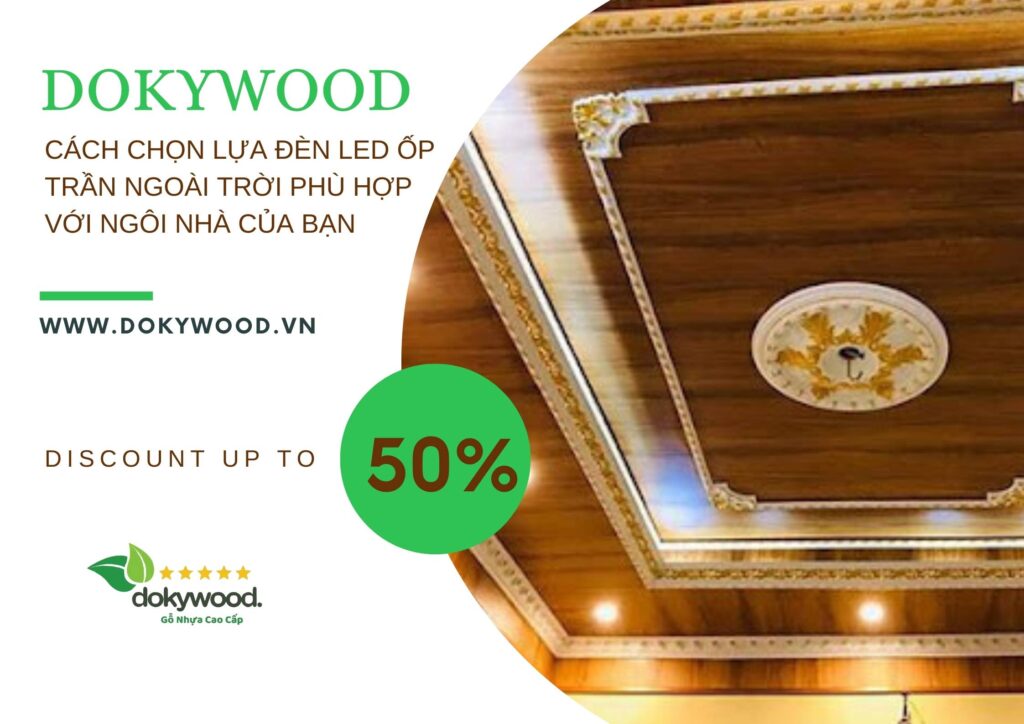 Lựa chọn mẫu đèn led ốp tường phù hợp