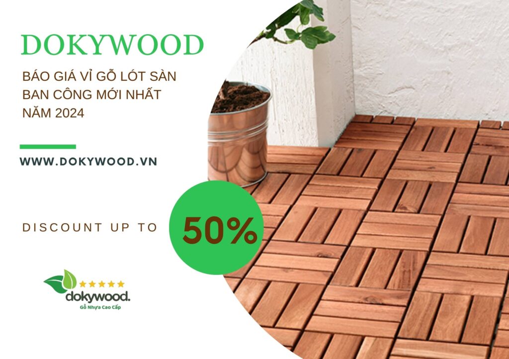 Vỉ Gỗ Lót Sàn Ban Công