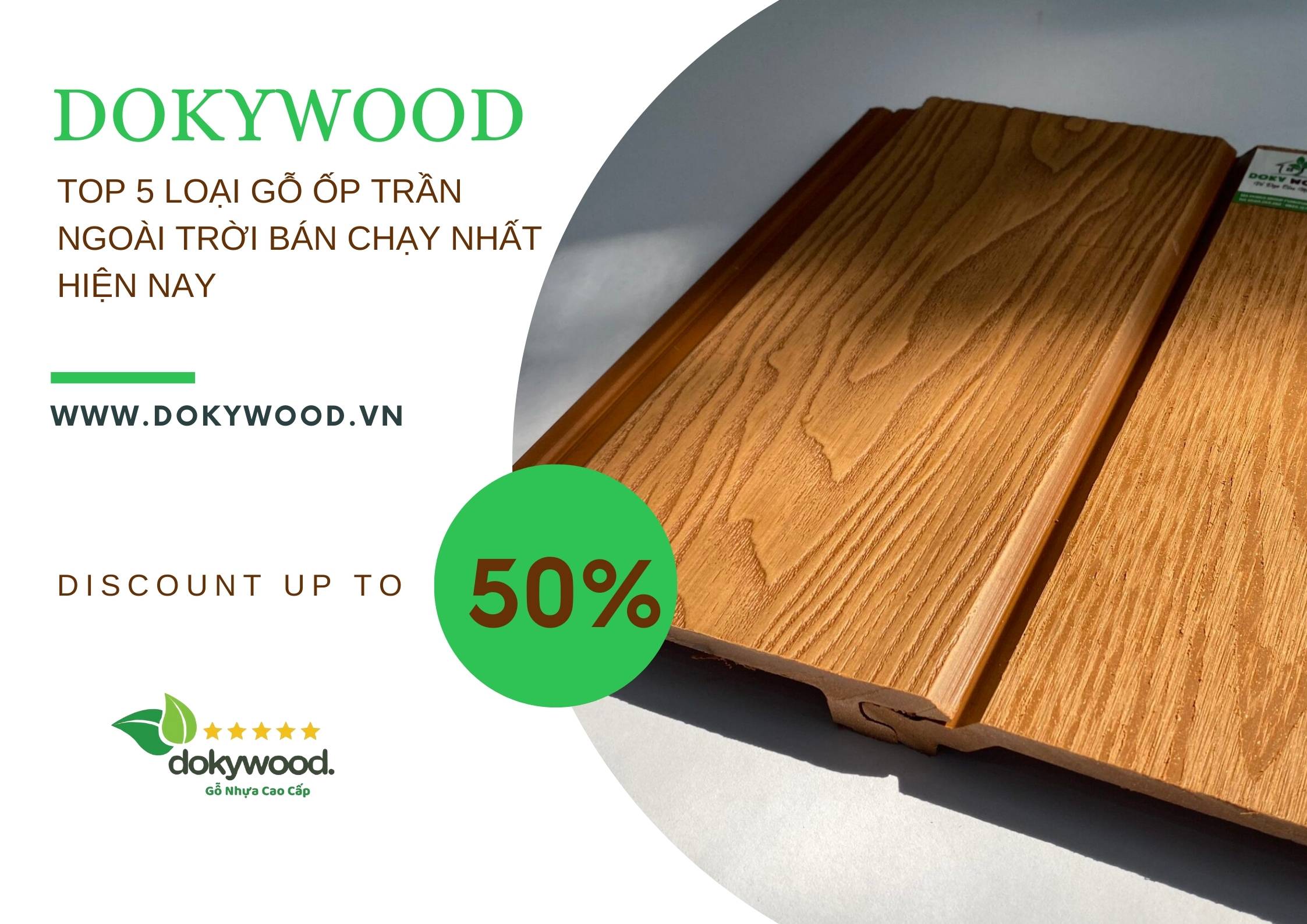 Gỗ ốp trần ngoài trời