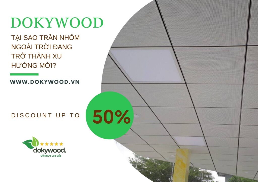 Trần nhôm ngoài trời