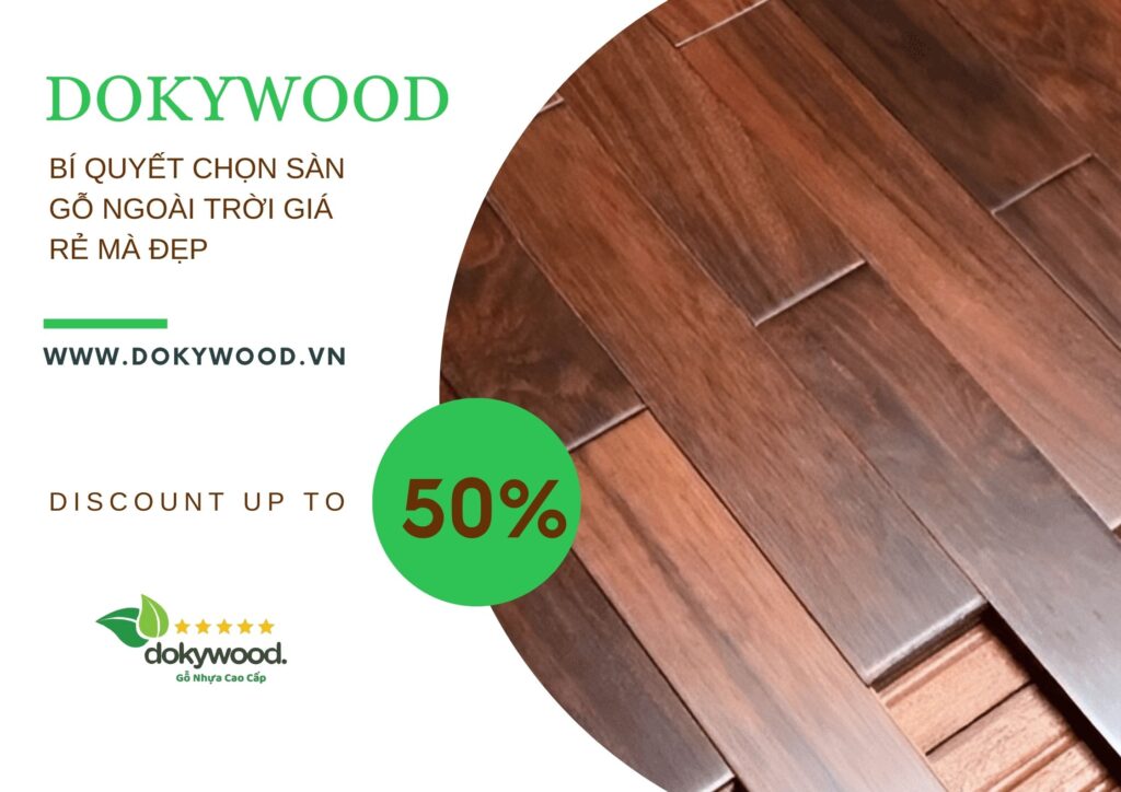 Sàn gỗ ngoài trời giá rẻ