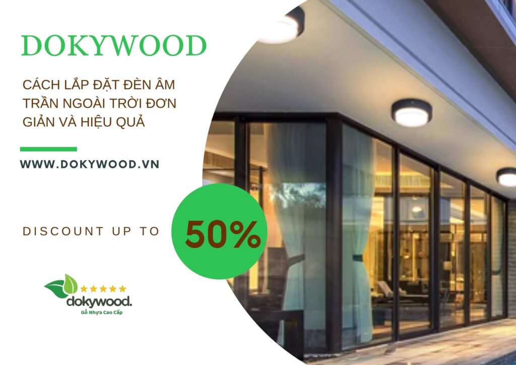Đèn âm trần ngoài trời