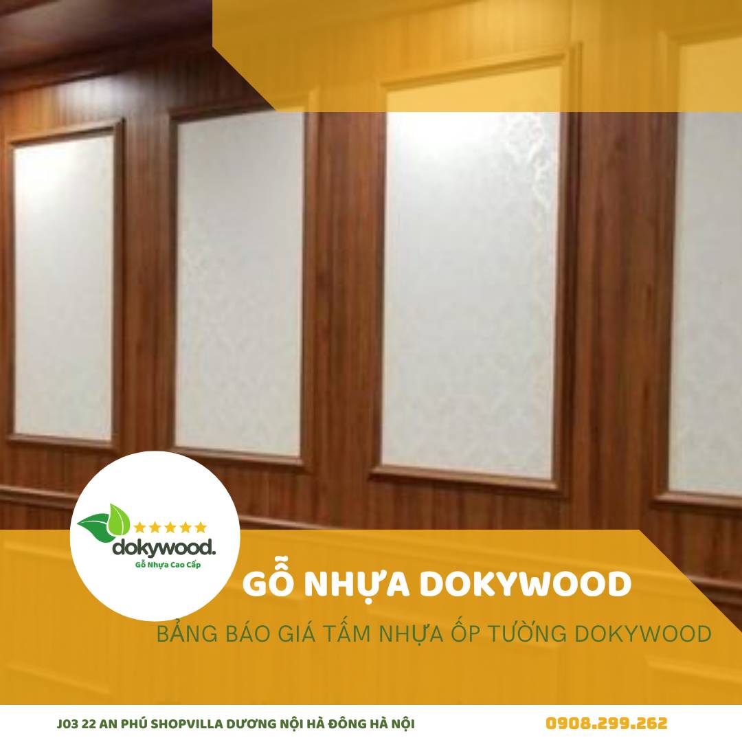 Tấm nhựa ốp tường vân gỗ