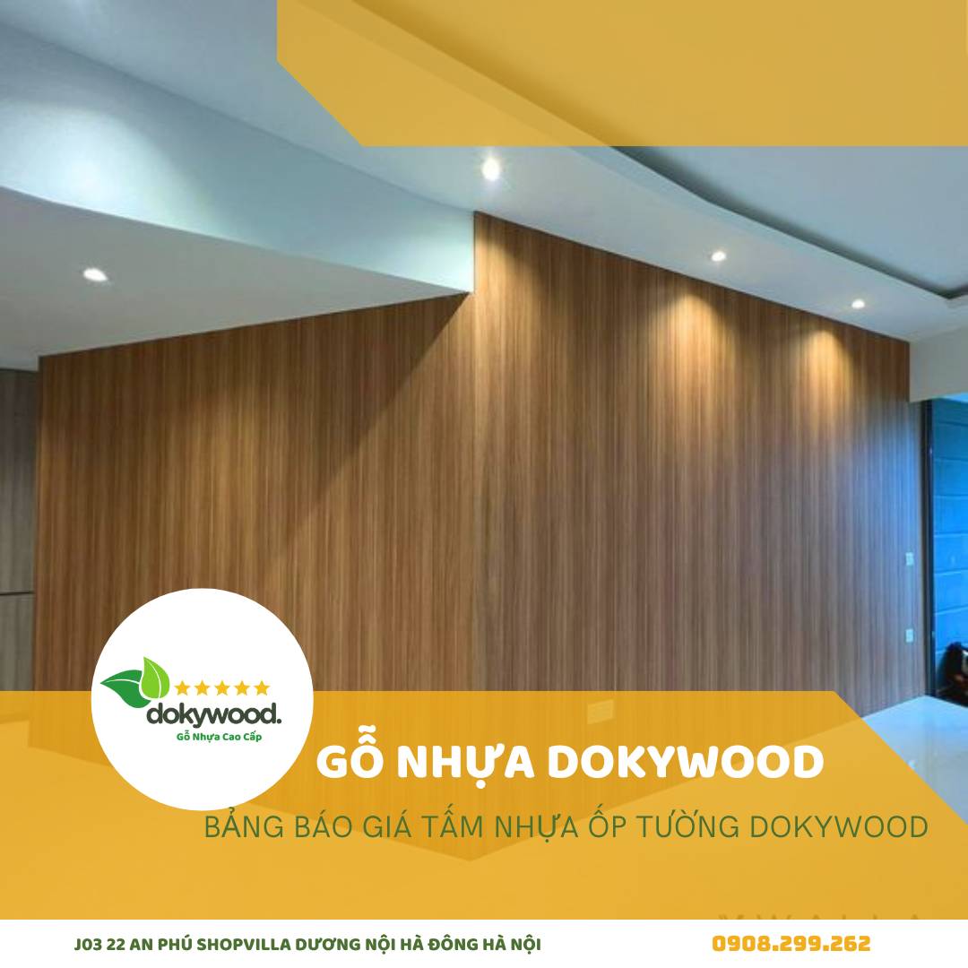 Tấm nhựa ốp tường vân gỗ