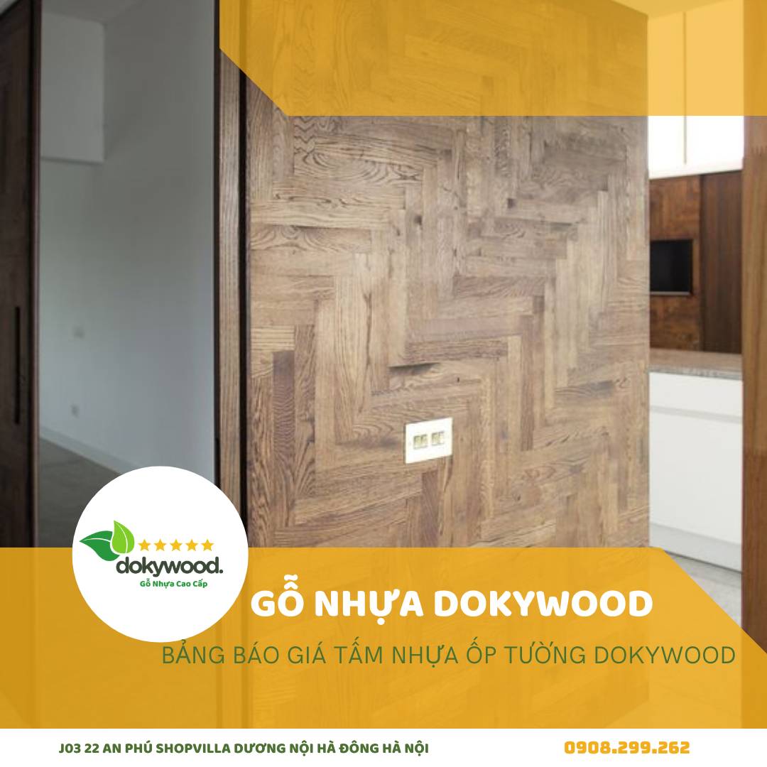 Tấm nhựa ốp tường vân gỗ