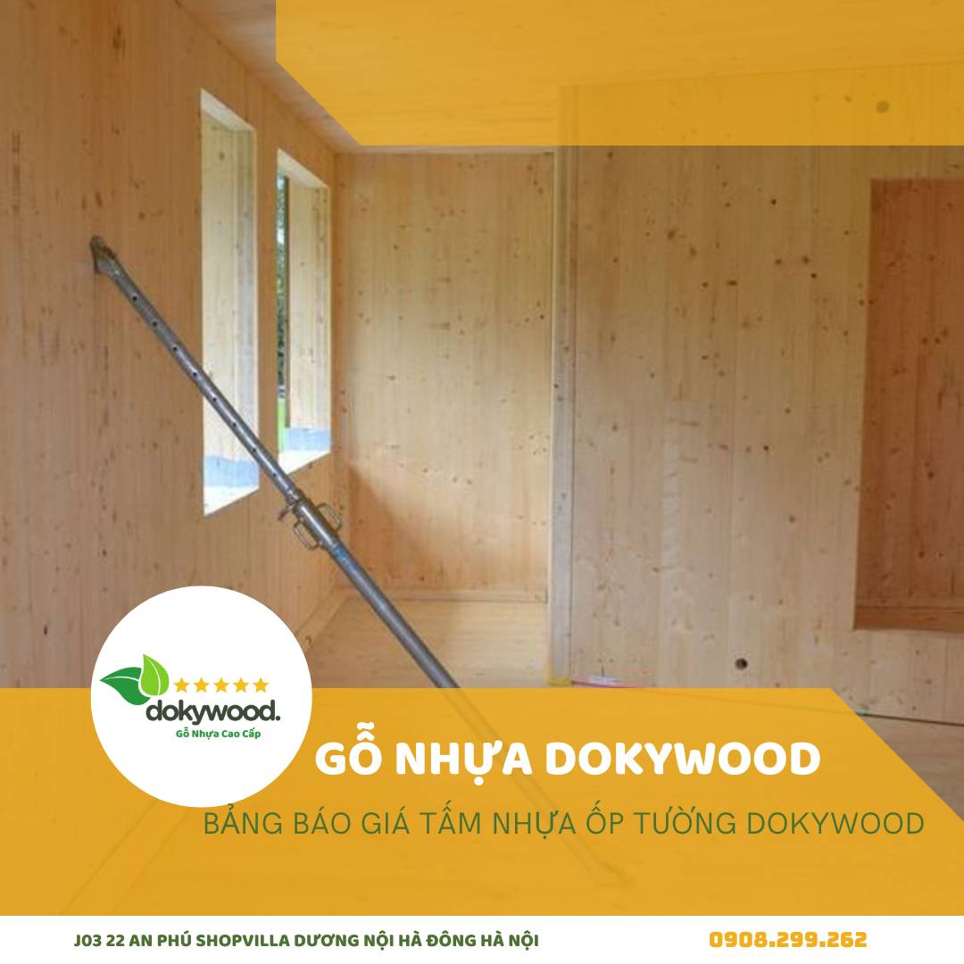 Tấm nhựa ốp tường vân gỗ