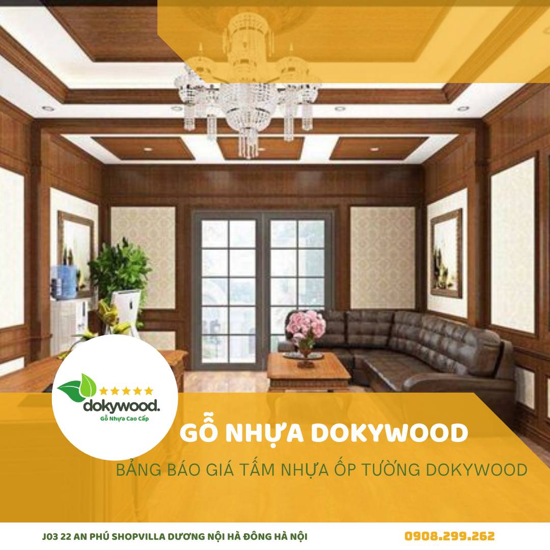 Tấm nhựa ốp tường vân gỗ