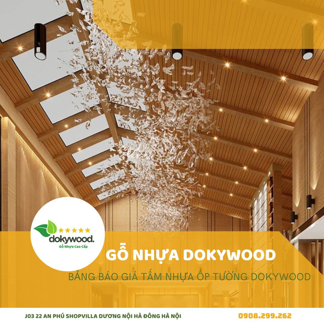 Tấm nhựa ốp tường composite