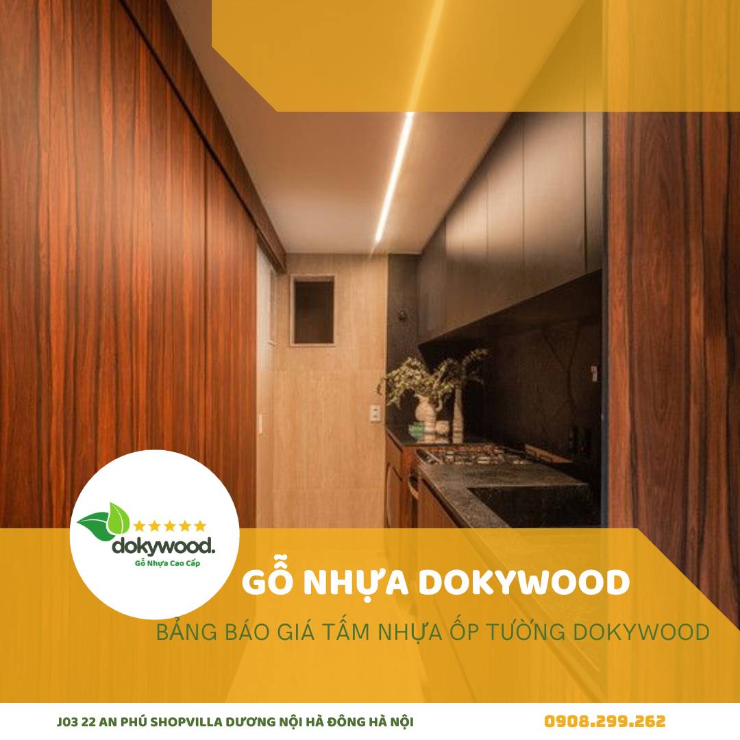 Tấm nhựa ốp tường vân gỗ