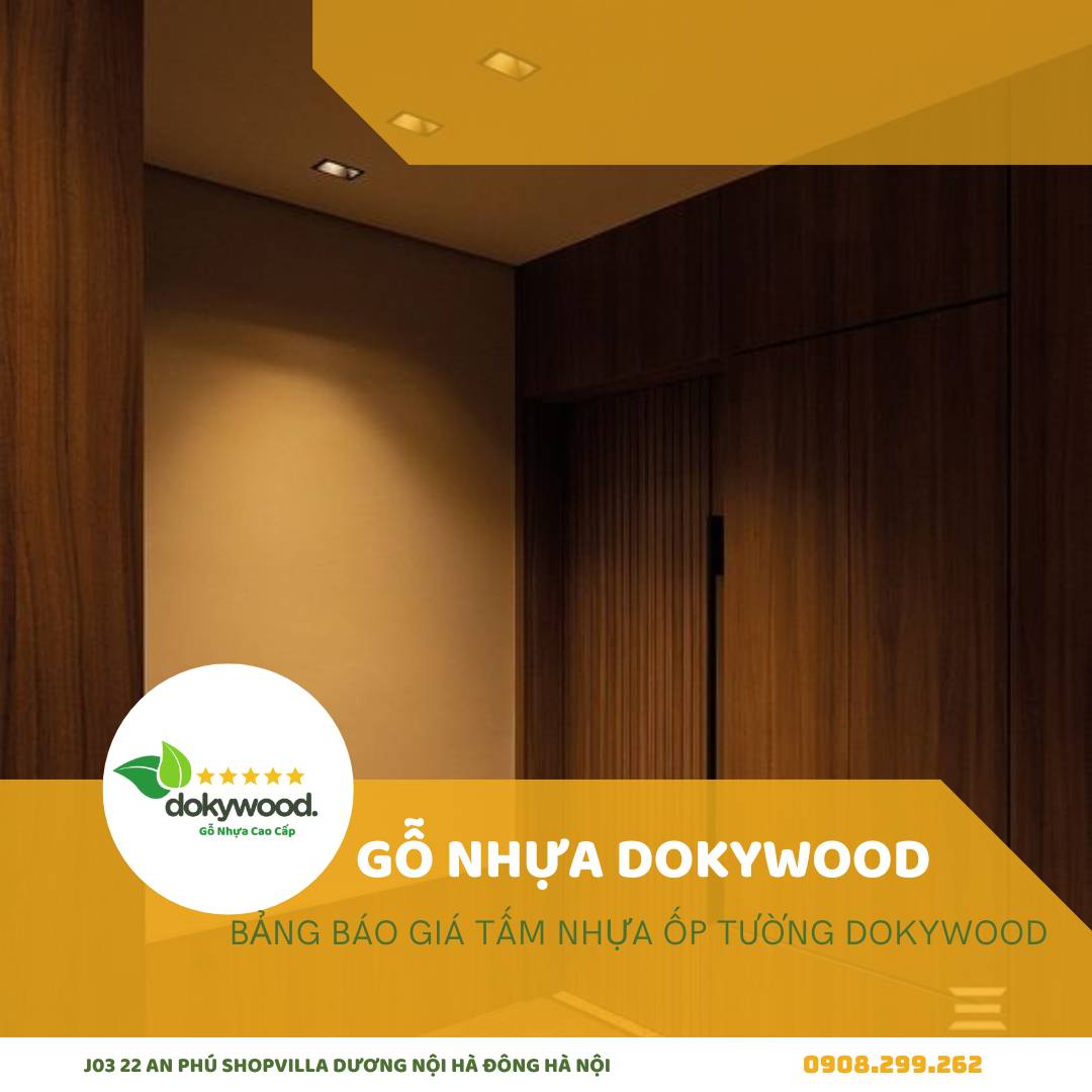 Tấm nhựa ốp tường vân gỗ