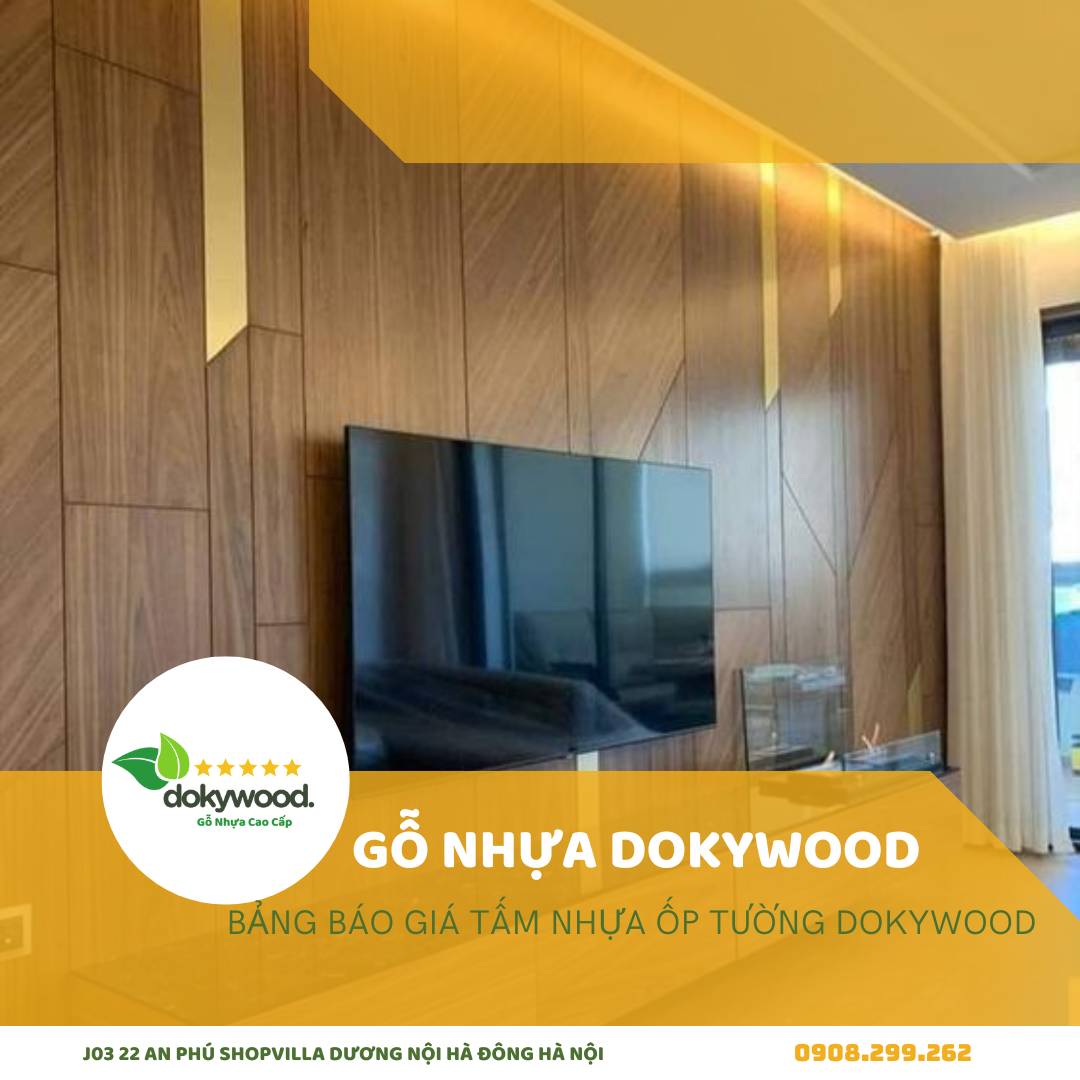 Tấm nhựa ốp tường vân gỗ