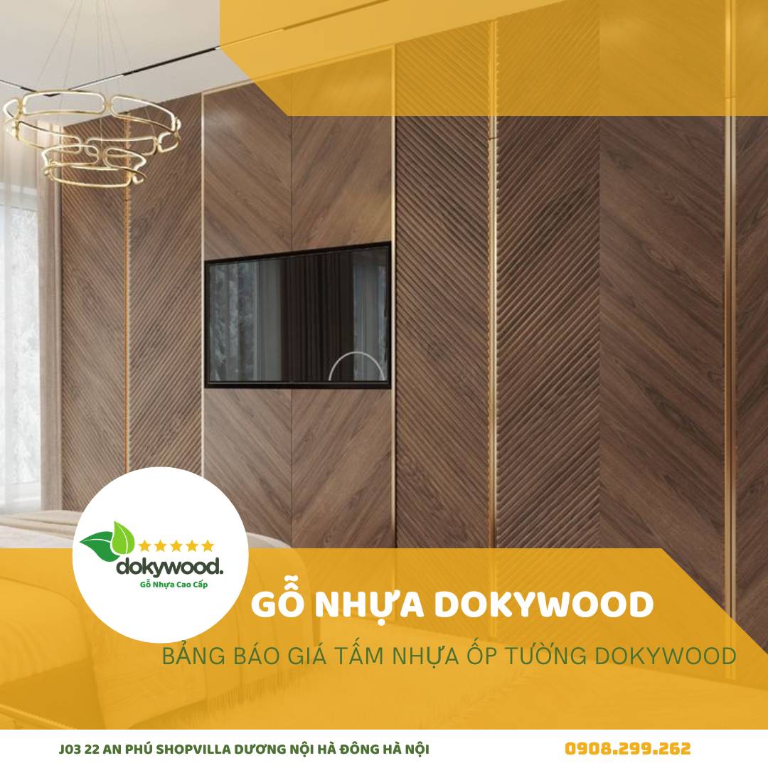 Tấm nhựa ốp tường vân gỗ
