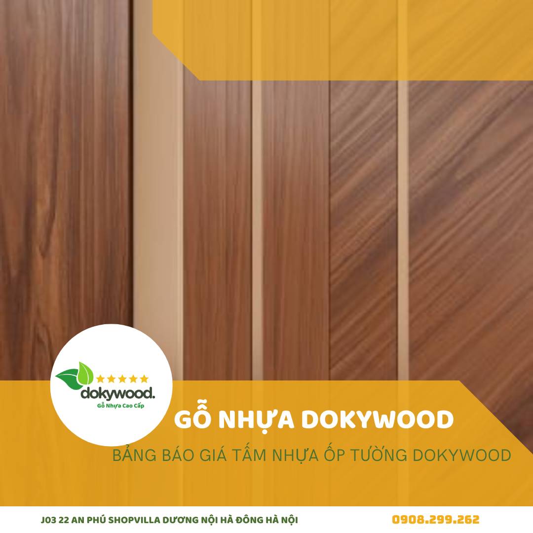 Tấm nhựa ốp tường vân gỗ