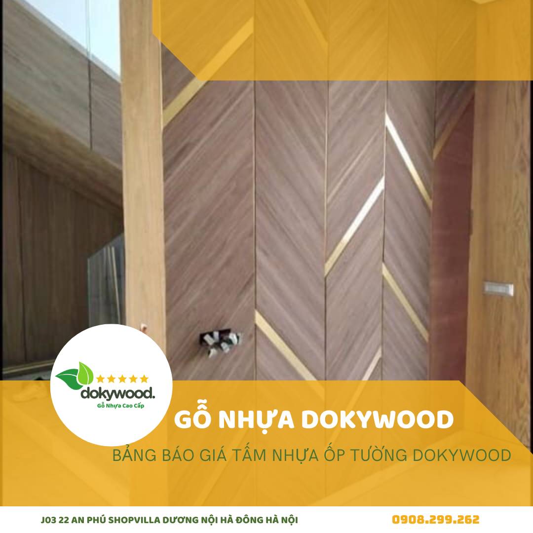Tấm nhựa ốp tường vân gỗ