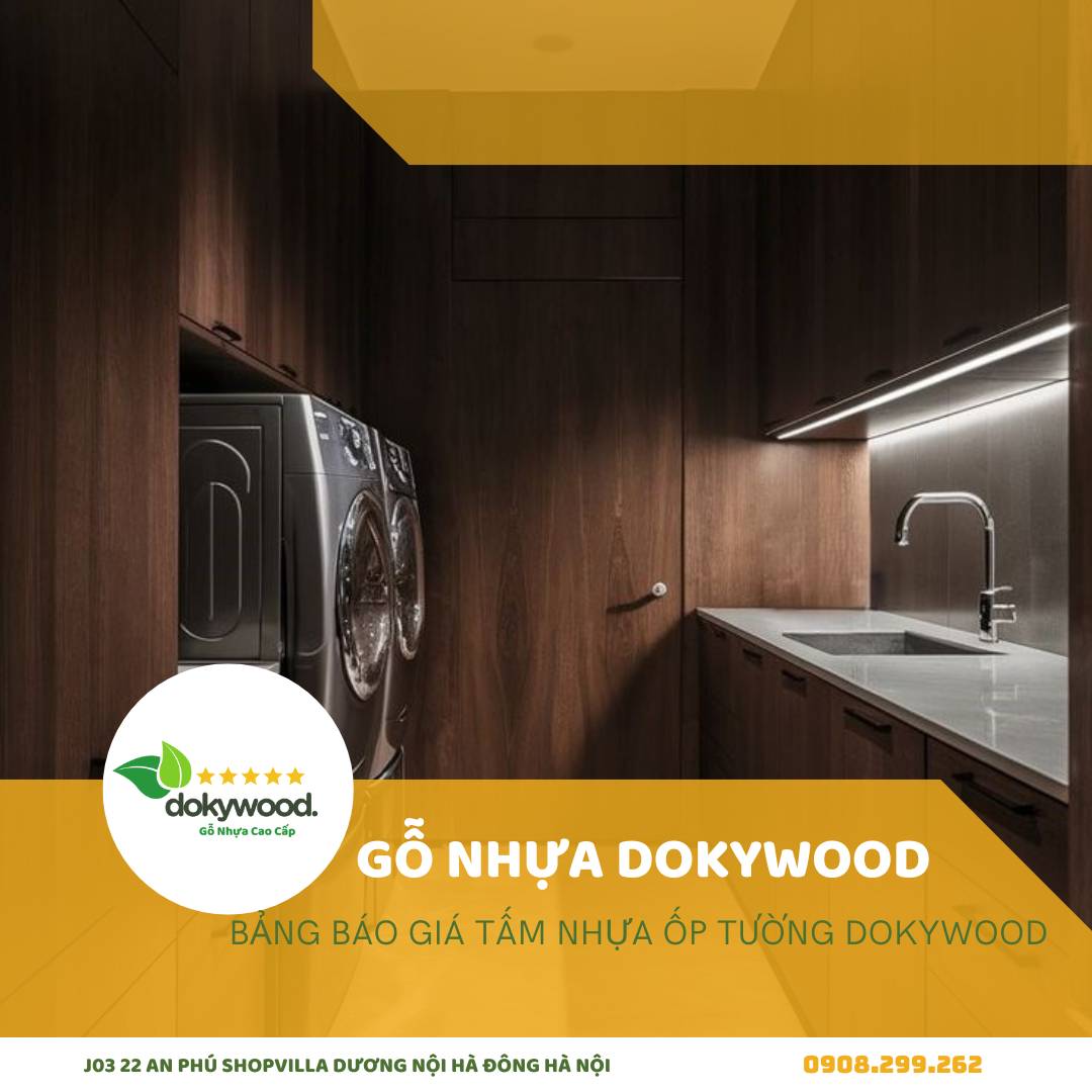 Tấm nhựa ốp tường vân gỗ