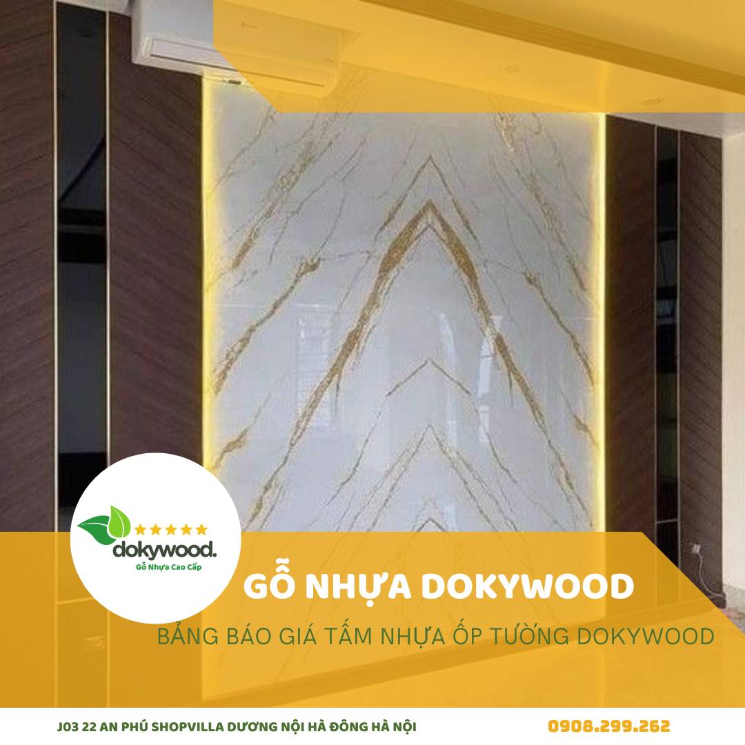 Tấm nhựa ốp tường vân đá