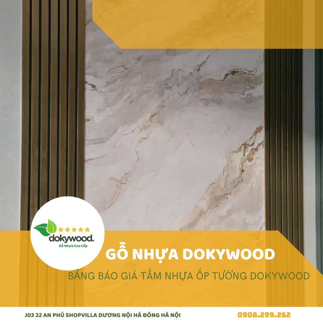 Tấm nhựa ốp tường vân đá