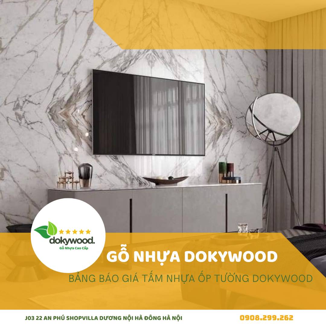 Tấm nhựa ốp tường vân đá