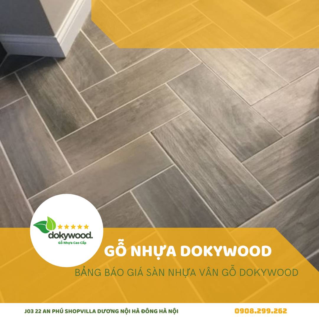 Ứng dụng sàn nhựa vân gỗ trong nội thất, mang lại vẻ sang trọng, hiện đại