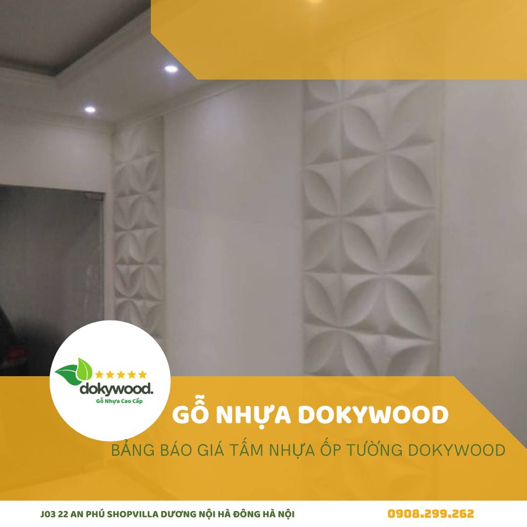 Tấm nhựa ốp tường vân 3D