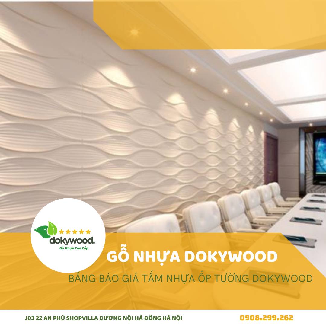 Tấm nhựa ốp tường vân 3d