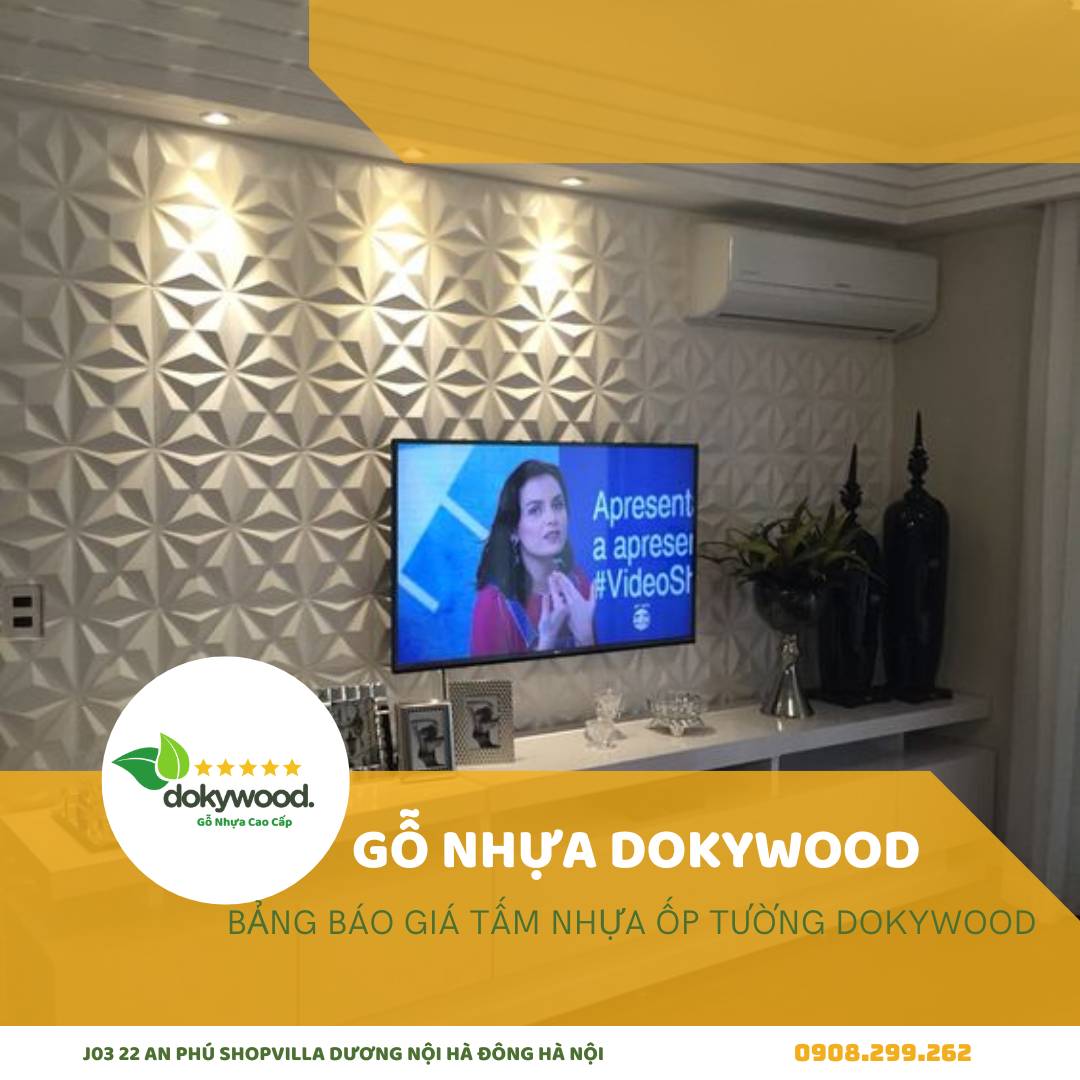 Tấm nhựa ốp tường 3D