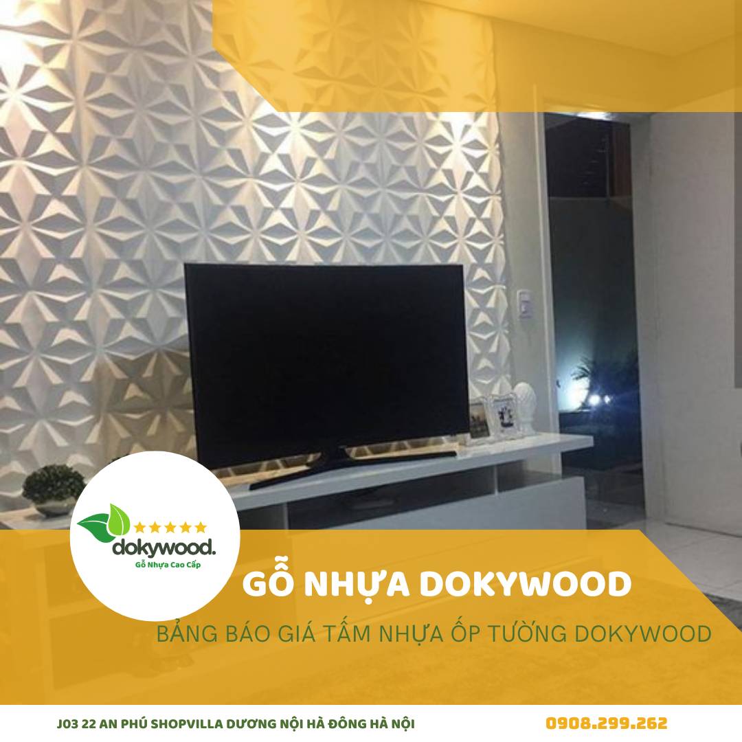 Tấm nhựa ốp tường 3D